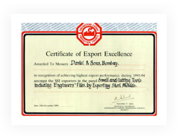 Udyog Patra Certificate